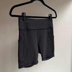 Lululemon Wunder Train High-Rise Black Shorts with Pockets 6